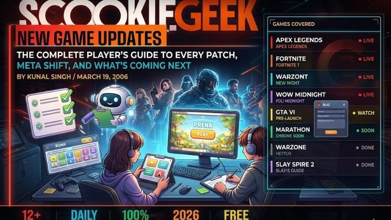 new game updates scookiegeek