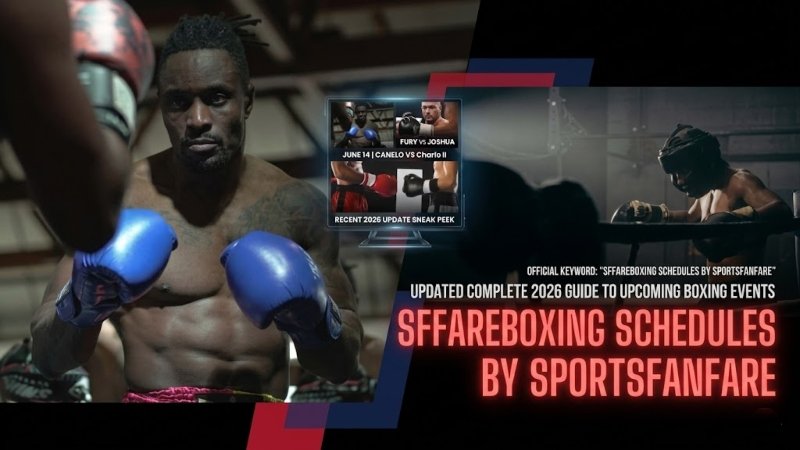 sffareboxing schedules by sportsfanfare